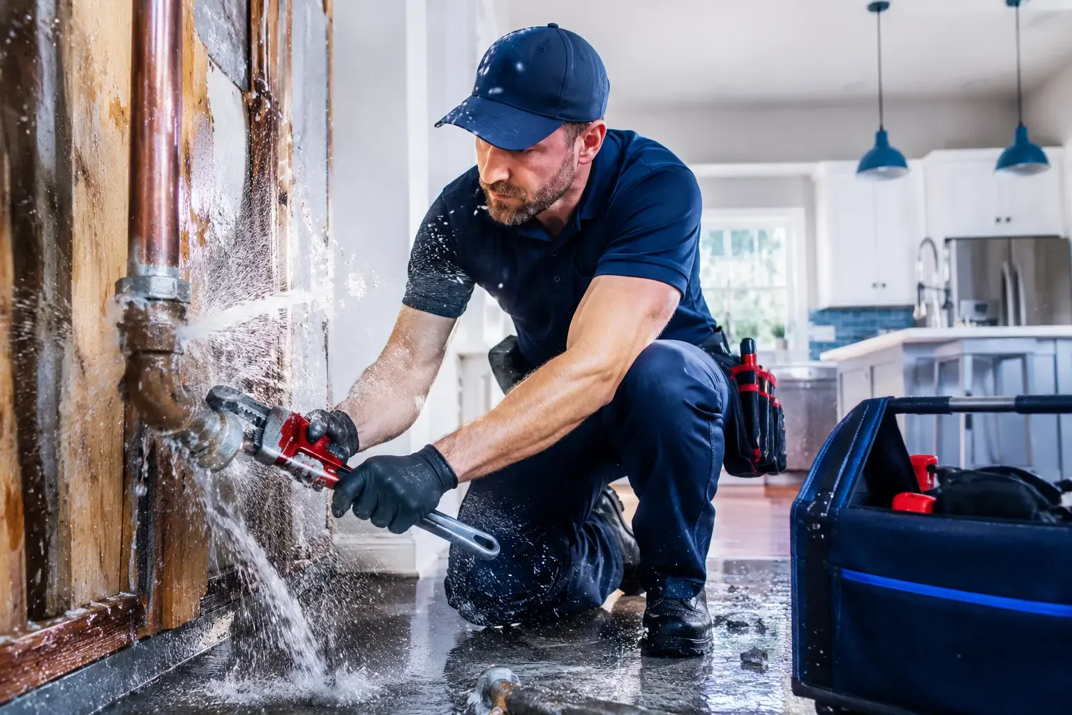 Local emergency pipe repair professionals in Hitchcock, OK